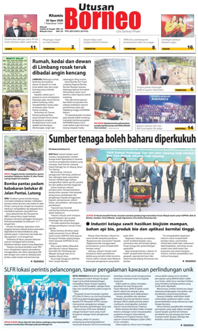 Cover of Utusan Borneo (Sarawak)