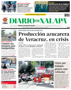 Cover of Diario de Xalapa