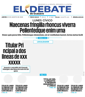 Cover of El Debate de Guasave