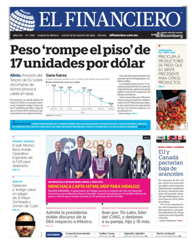 Cover of El Financiero