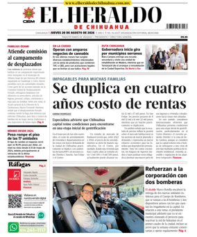 Cover of El Heraldo de Chihuahua