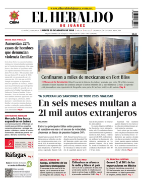 Cover of El Heraldo de Juarez
