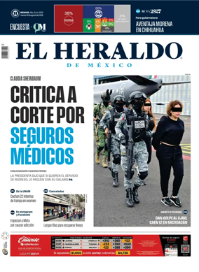 Cover of El Heraldo de Mexico