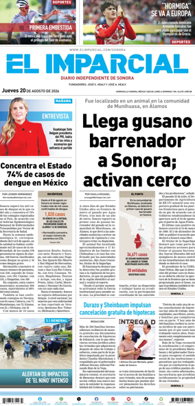 Cover of El Imparcial