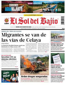 Cover of El Sol de Bajio