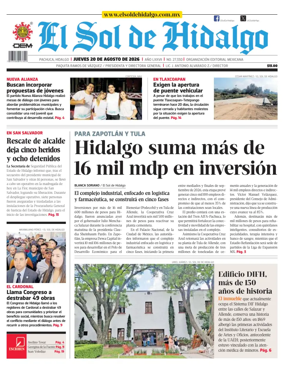 Cover of El Sol de Hidalgo