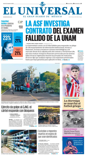 Cover of El Universal