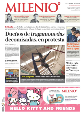 Cover of Milenio Edo de Mexico