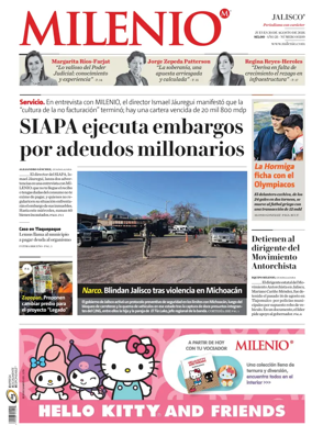 Cover of Milenio Jalisco