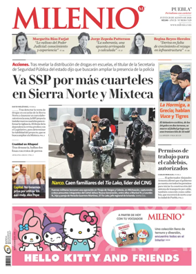 Cover of Milenio Puebla