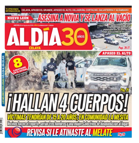 Cover of Periodico Al Dia (Celaya)