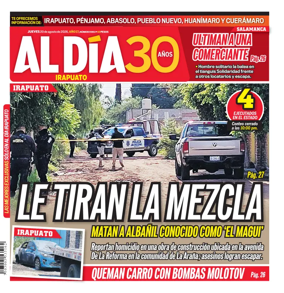 Cover of Periodico Al Dia (Irapuato)