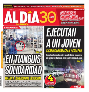 Cover of Periodico Al Dia (Salamanca)