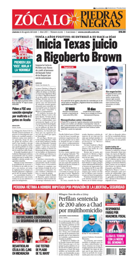 Cover of Zocalo Piedras Negras