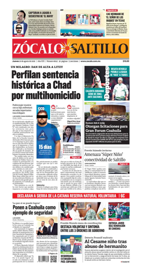 Cover of Zocalo Saltillo