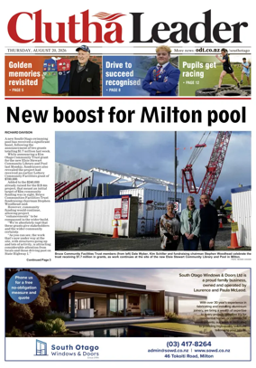 Cover of Clutha Leader