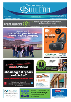 Cover of Cromwell Bulletin