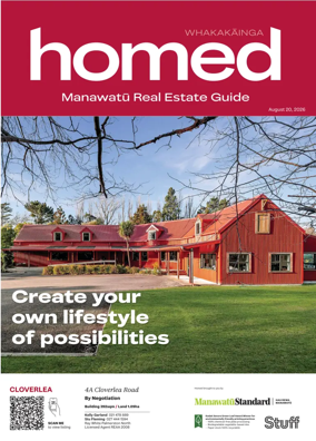 Cover of Homed Manawatu Standard