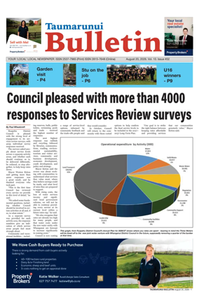 Cover of Taumarunui Bulletin