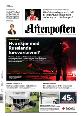 Cover of Aftenposten