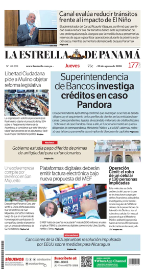 Cover of La Estrella de Panama