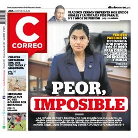 Cover of Diario Correo