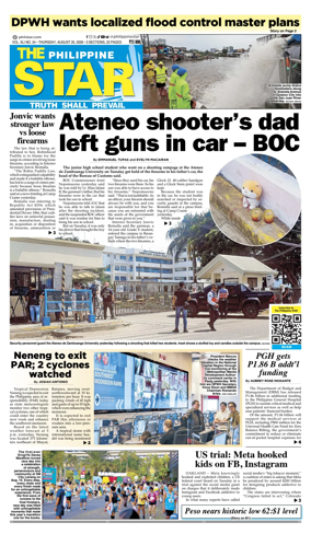 Cover of The Philippine Star