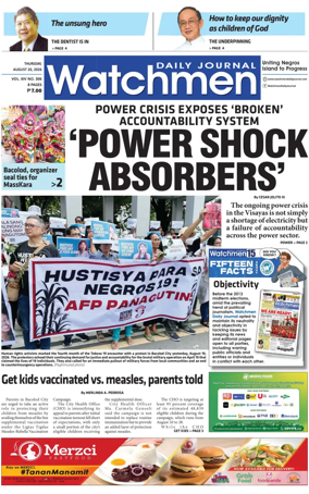 Cover of Watchmen Daily Journal