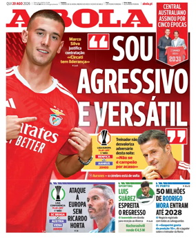 Cover of A BOLA (Portuguese)