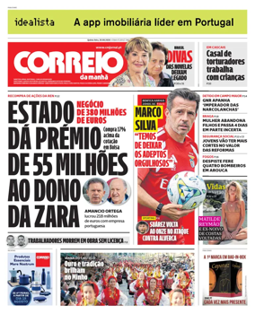 Cover of Correio da Manha