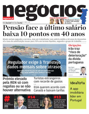 Cover of Jornal de Negocios