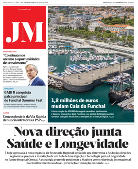 Cover of Jornal Madeira