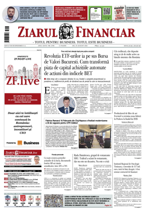 Cover of Ziarul Financiar