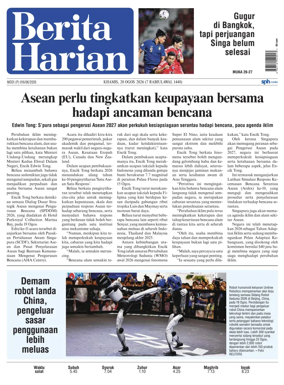Cover of Berita Harian