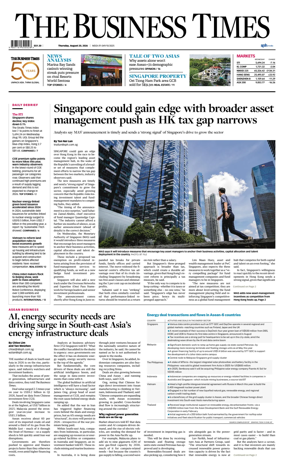 Cover of The Business Times