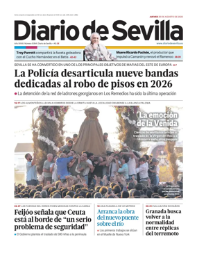 Cover of Diario de Sevilla