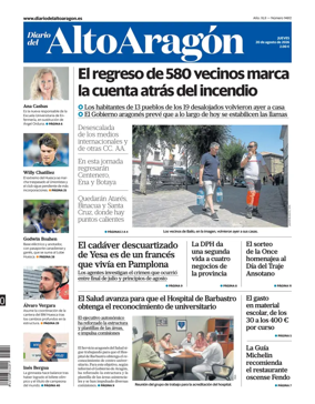 Cover of Diario del Alto Aragon