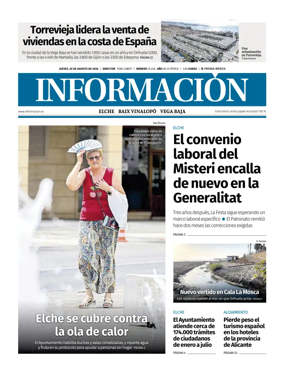 Cover of Diario Informacion (Elche y Vega Baja)