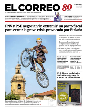 Cover of EL Correo (Alava)