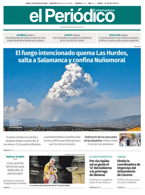 Cover of El Periodico Extremadura