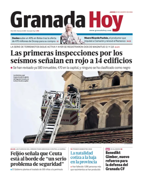 Cover of Granada Hoy
