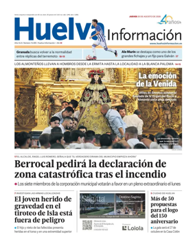 Cover of Huelva Informacion