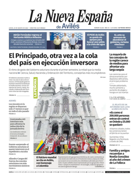 Cover of La Nueva Espana (Aviles)