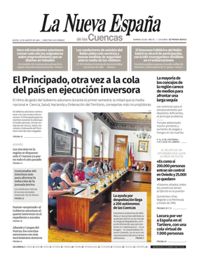Cover of La Nueva Espana (Cuencas)