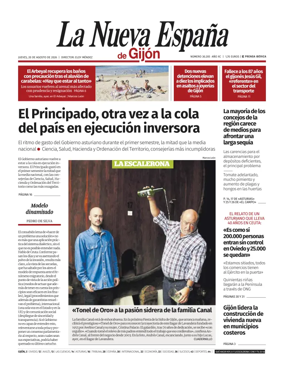 Cover of La Nueva Espana (Gijon)