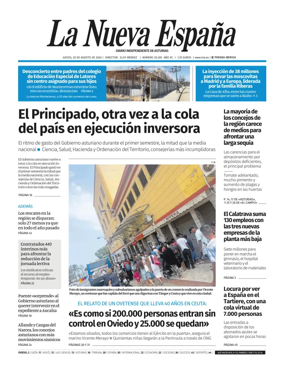 Cover of La Nueva Espana (Oviedo)
