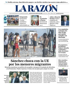 Cover of La Razon (1st Edition)