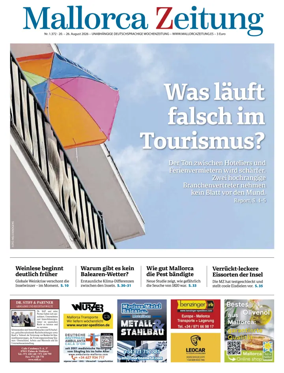 Cover of Mallorca Zeitung