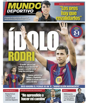 Cover of Mundo Deportivo (At. Madrid)