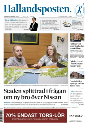 Cover of Hallandsposten